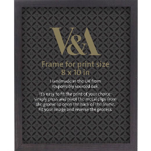 V&A Black box picture frame - 8x10 inches